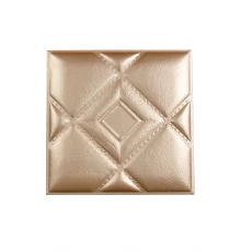 Мягкая стеновая панель из экокожи Luck - Gold