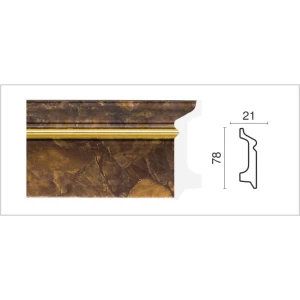 Напольный плинтус 1221G-0