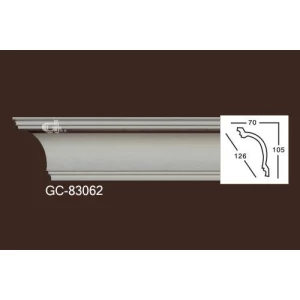 Карниз из полиуретана гладкий 83062