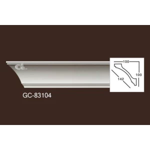 Карниз из полиуретана гладкий 83104