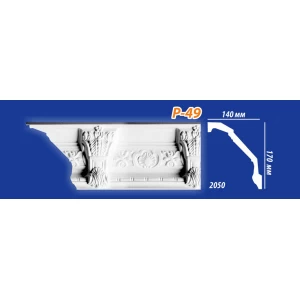 Плинтус потолочный инжекционный KenoРol Р49