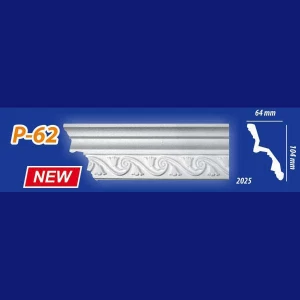 Плинтус потолочный Р62
